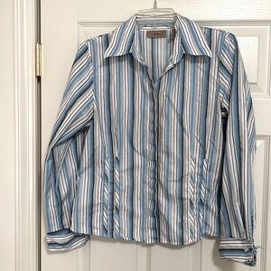 i.e. button down blouse, size 12